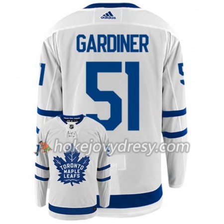 Pánské Hokejový Dres Toronto Maple Leafs JAKE GARDINER 51 Adidas Bílá Authentic